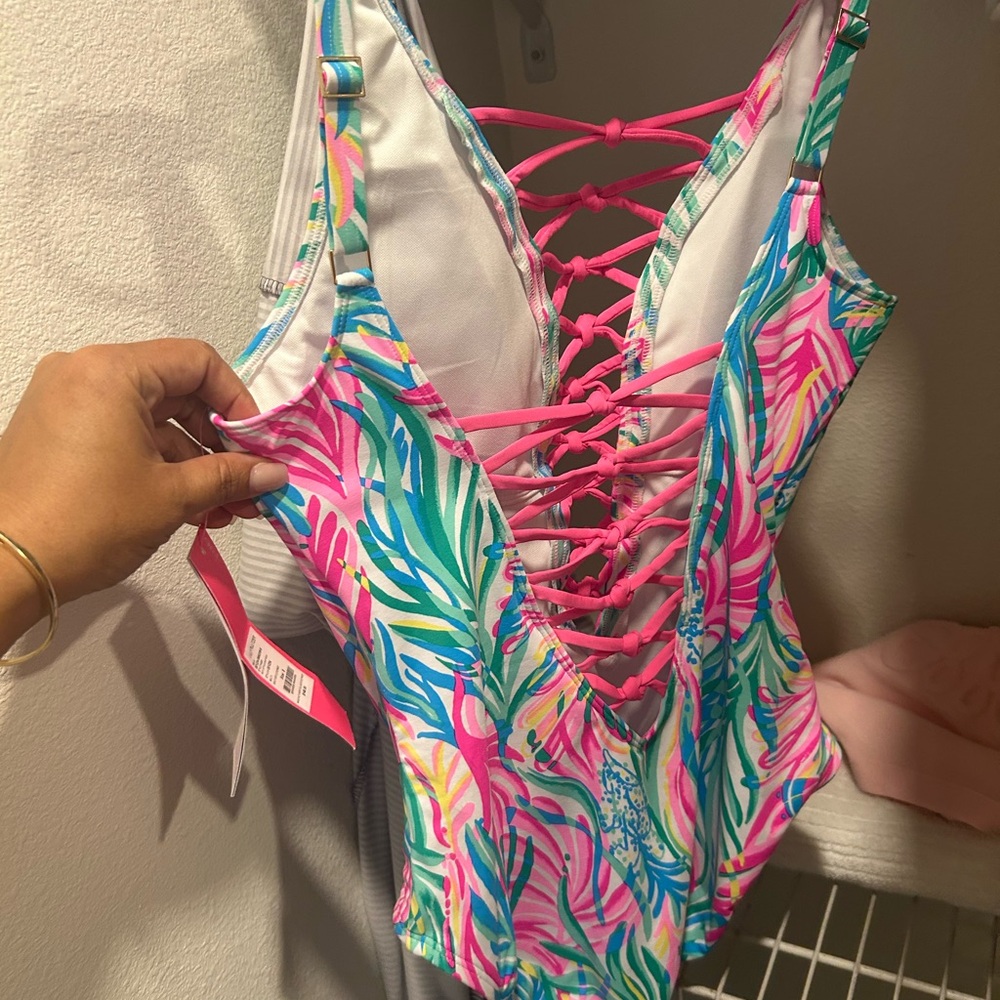 Lilly Pulitzer Sea Turtle Soiree One-Piece Swimsuit